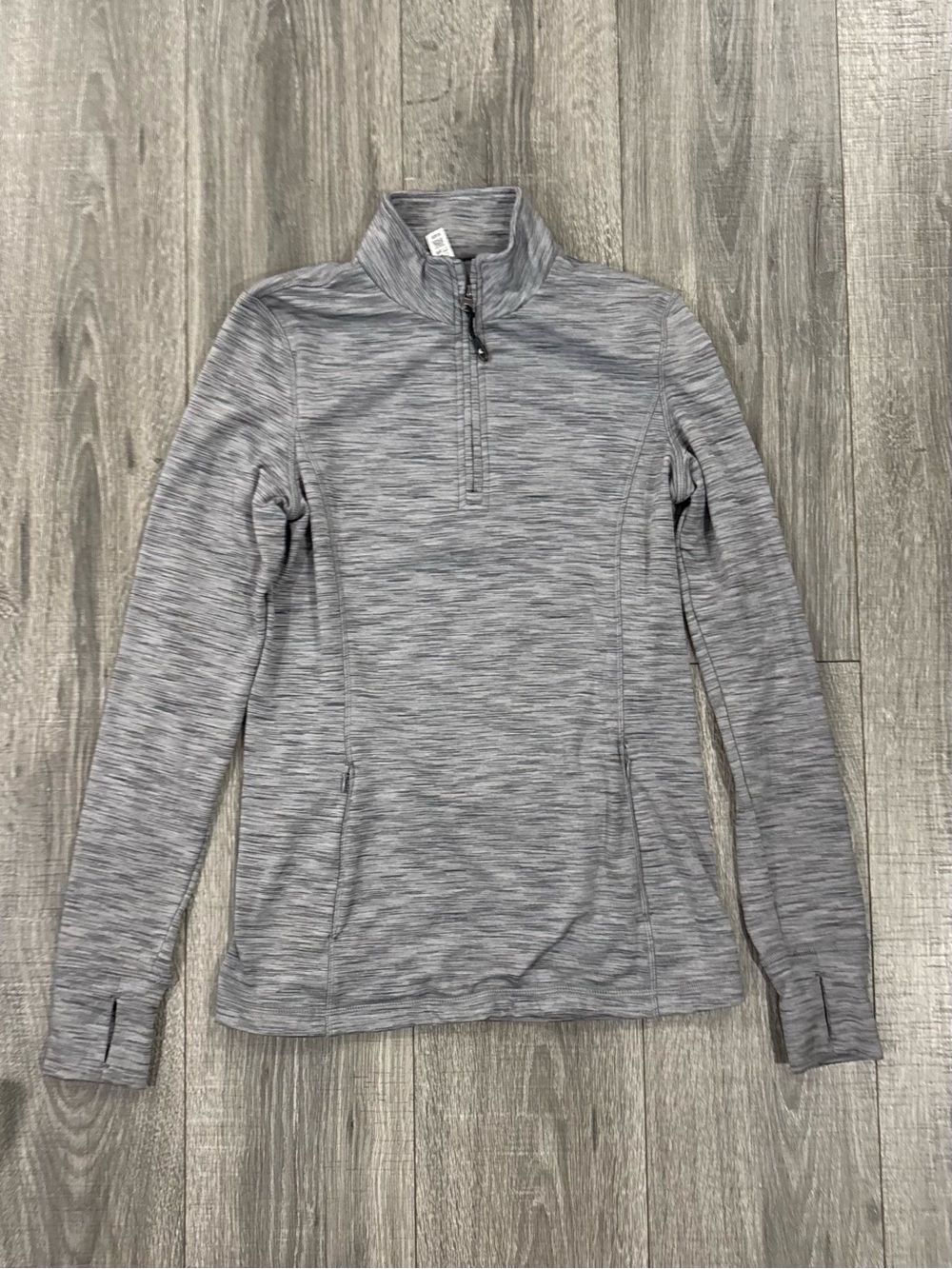 Kyodan Outdoor Gray Quarter Zip Pullover S